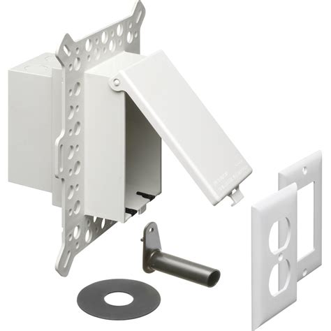 arlington stucco electrical box|low profile outdoor outlet box.